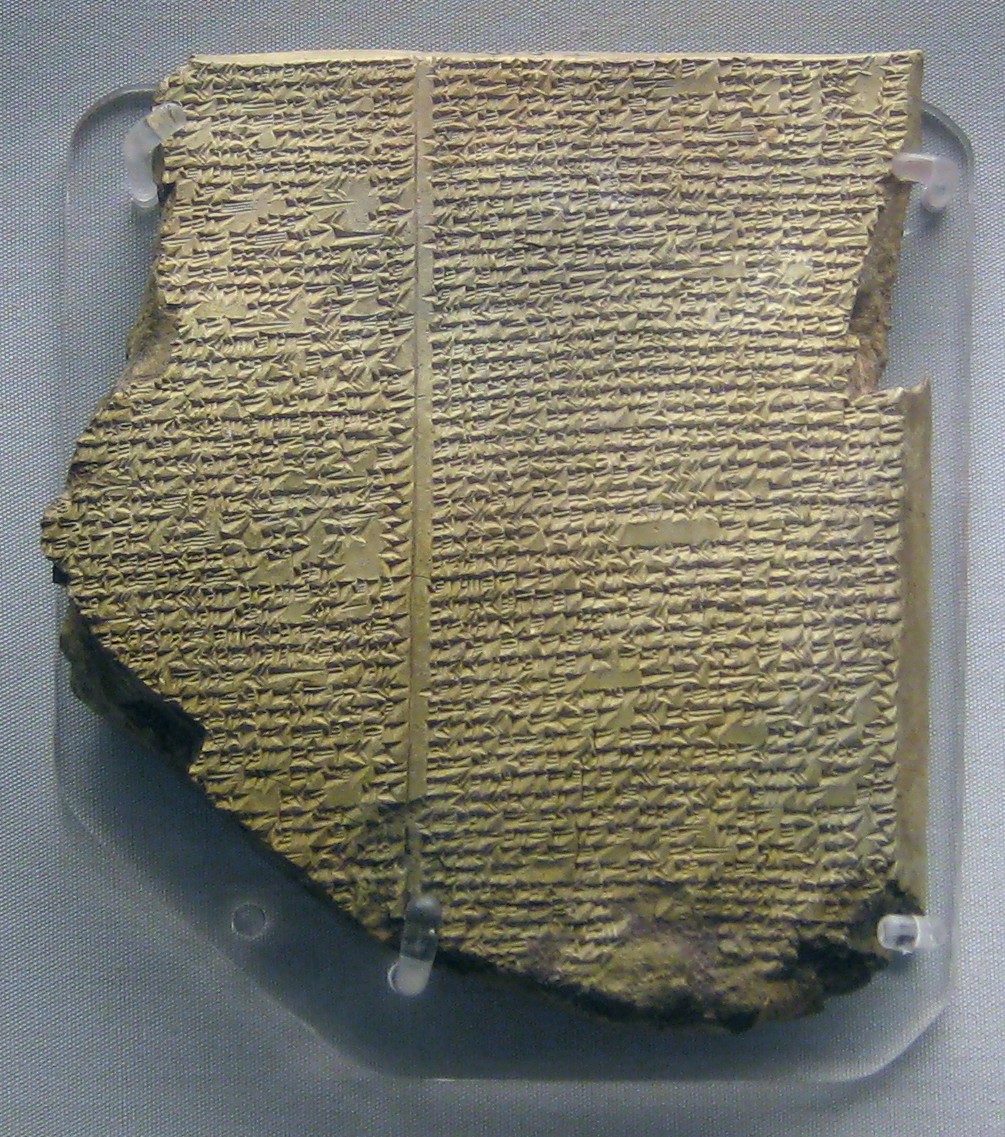 The Flood Tablet, Tablet XI of the Epic of Gilgamesh, British Museum