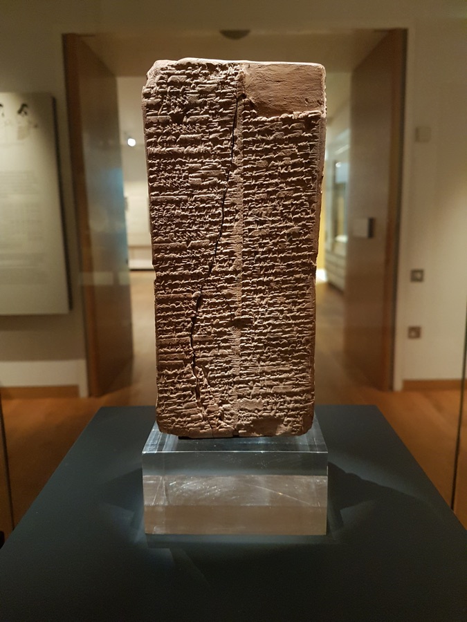 The Sumerian King List, a clay prism from Larsa