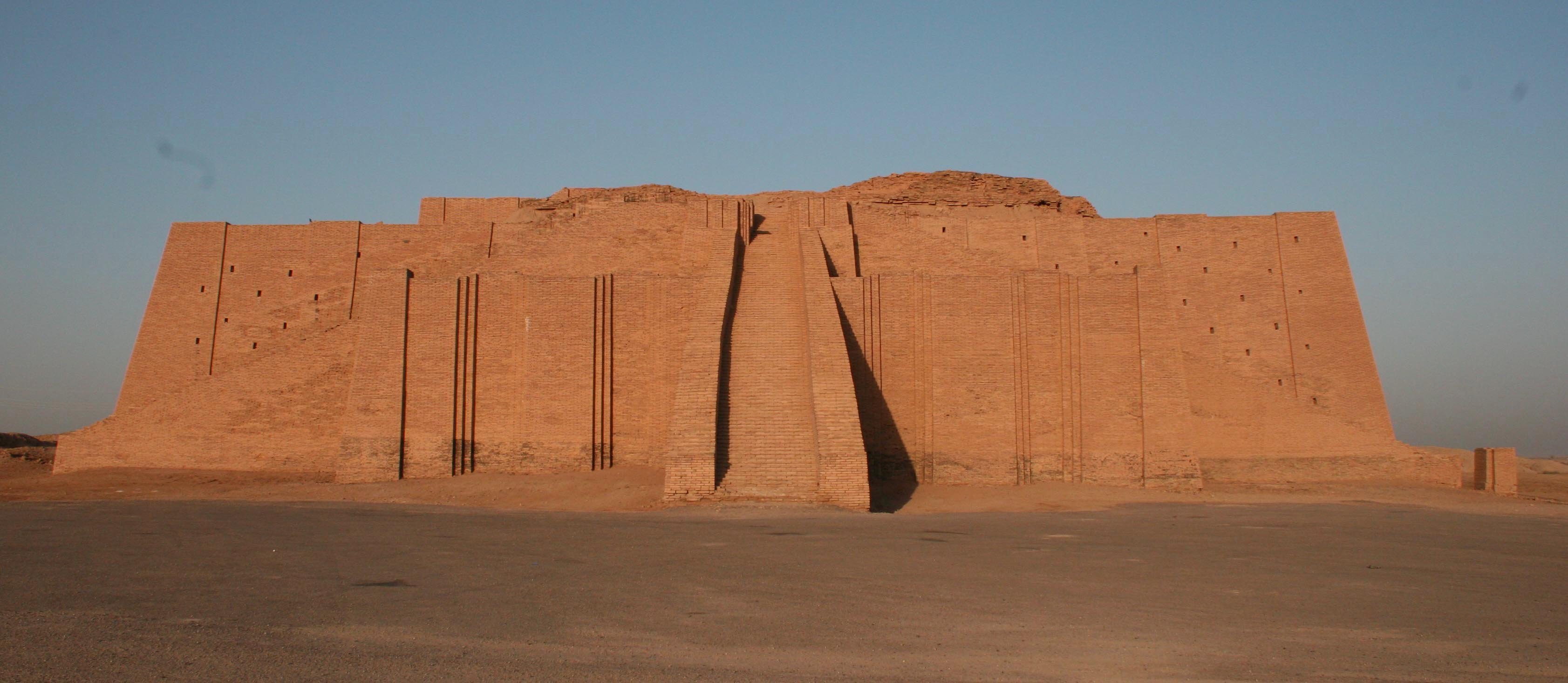 The Great Ziggurat of Ur, built by Ur-Nammu c. 2112–2094 BC